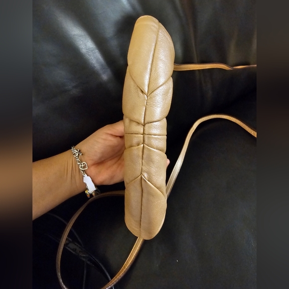 Coach Rose Gold Leather Crossbody EUC - Picture 8 of 16